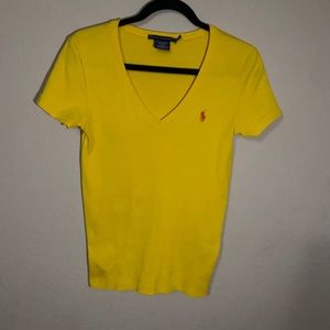 Ralph Lauren Sport Yellow shirt, orange polo